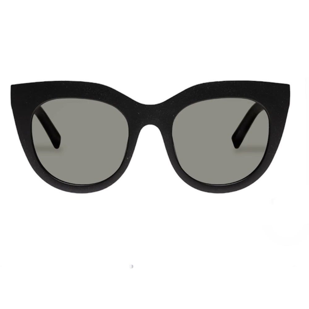 LE SPECS Air Grass Le Sustain Sunglasses NEW Black Matte